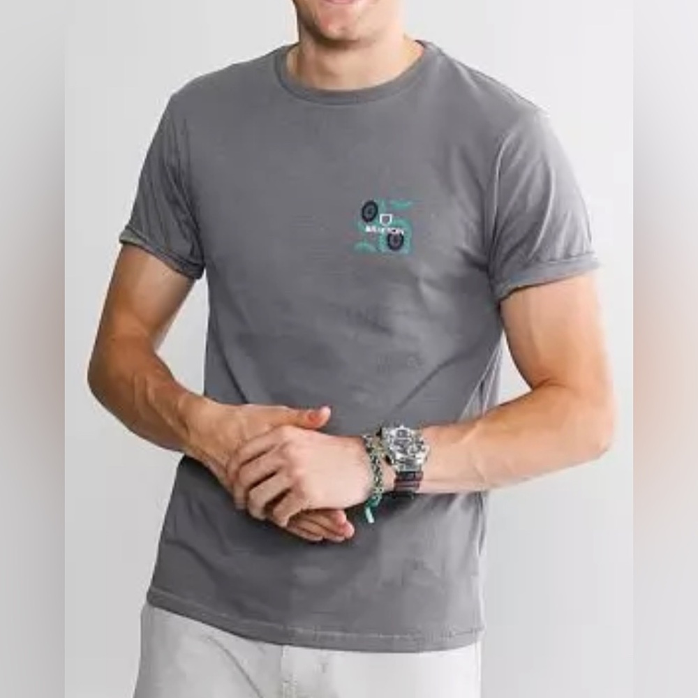 Men's Brixton Tee Shirt Size Large Tailored Fit